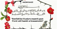 Nazar Değen Kişiye Okunacak Dua Nazar Değen Kişiye Okunacak Dua