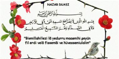 Nazar Deen Kiiye Okunacak Dua